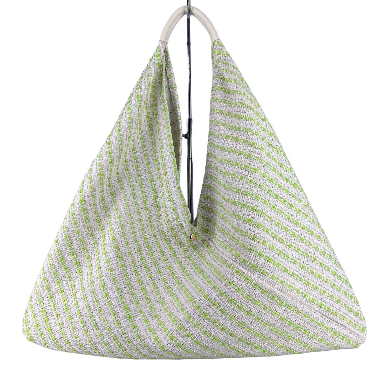 Maxi borsa a spalla Melissa in tessuto