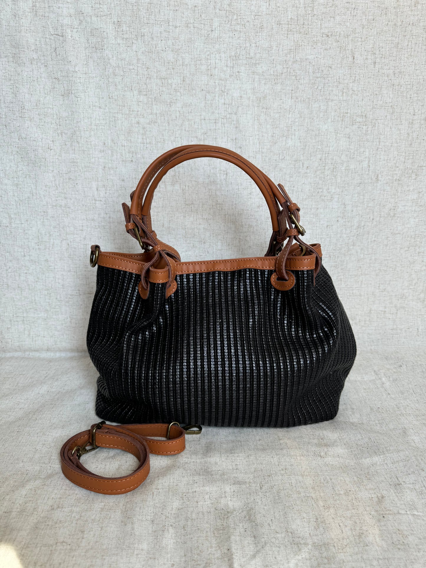 Maxi borsa a spalla Elba - con tracolla lunga