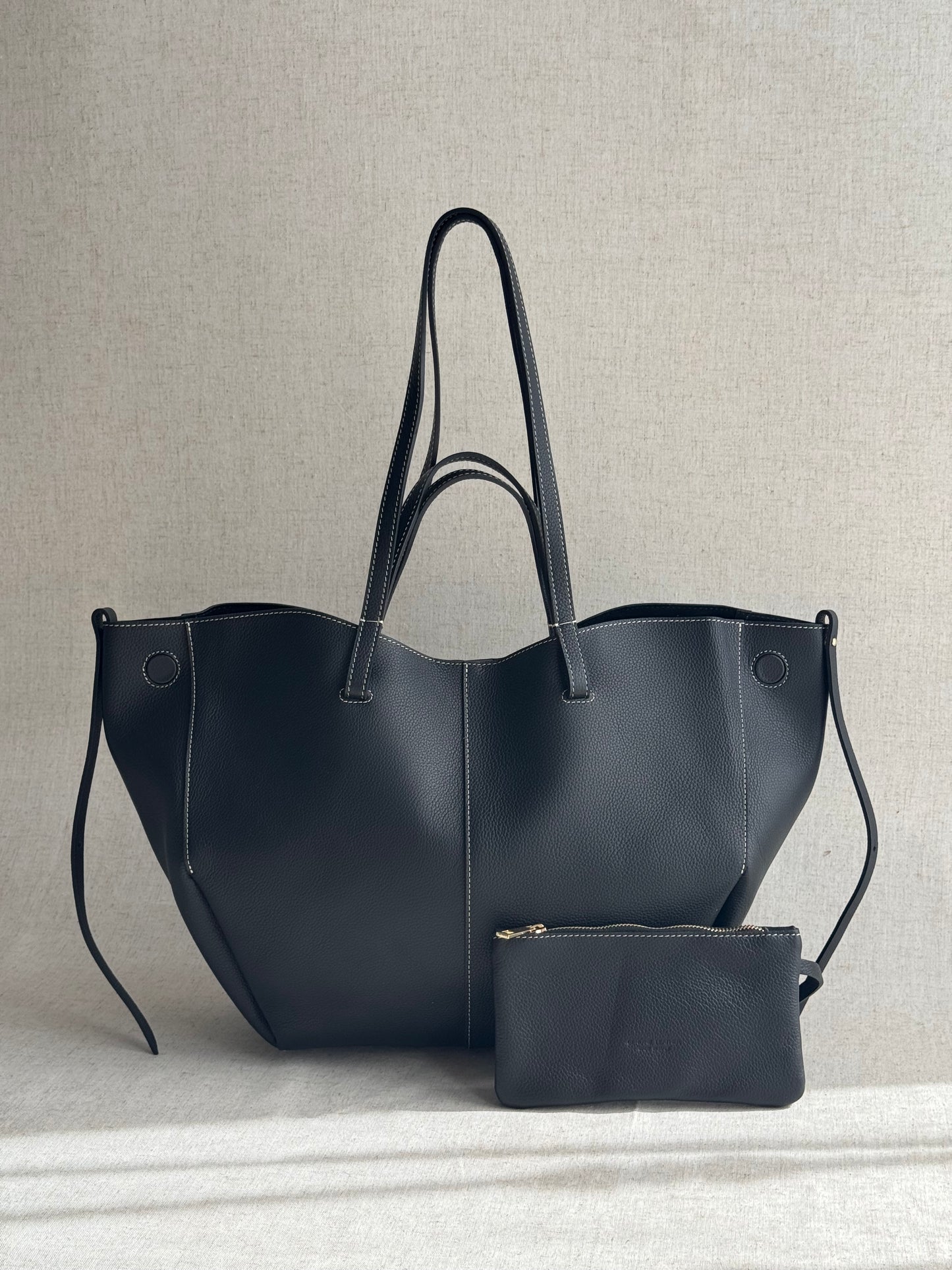 Borsa a spalla Sofia - misura grande, con pochette