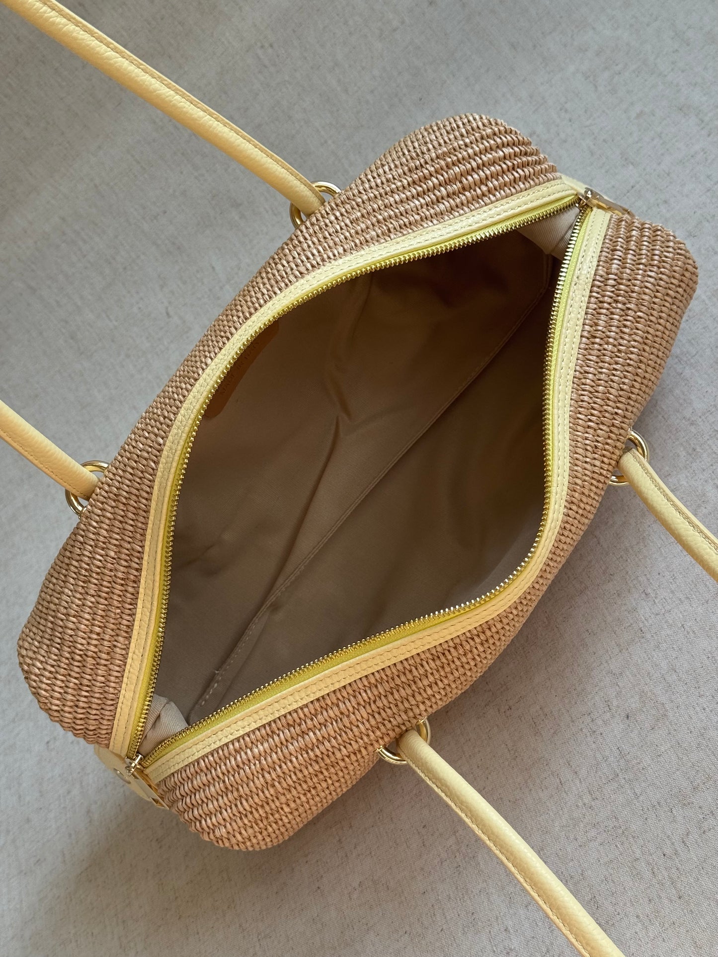 borsa a spalla Roma - rafia