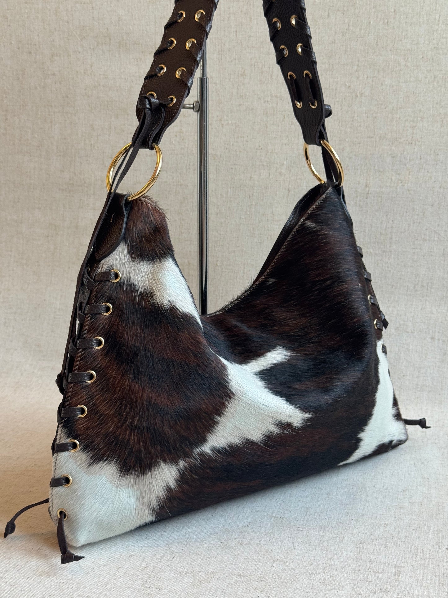 Borsa Dora - cavallino, con tracolla lunga