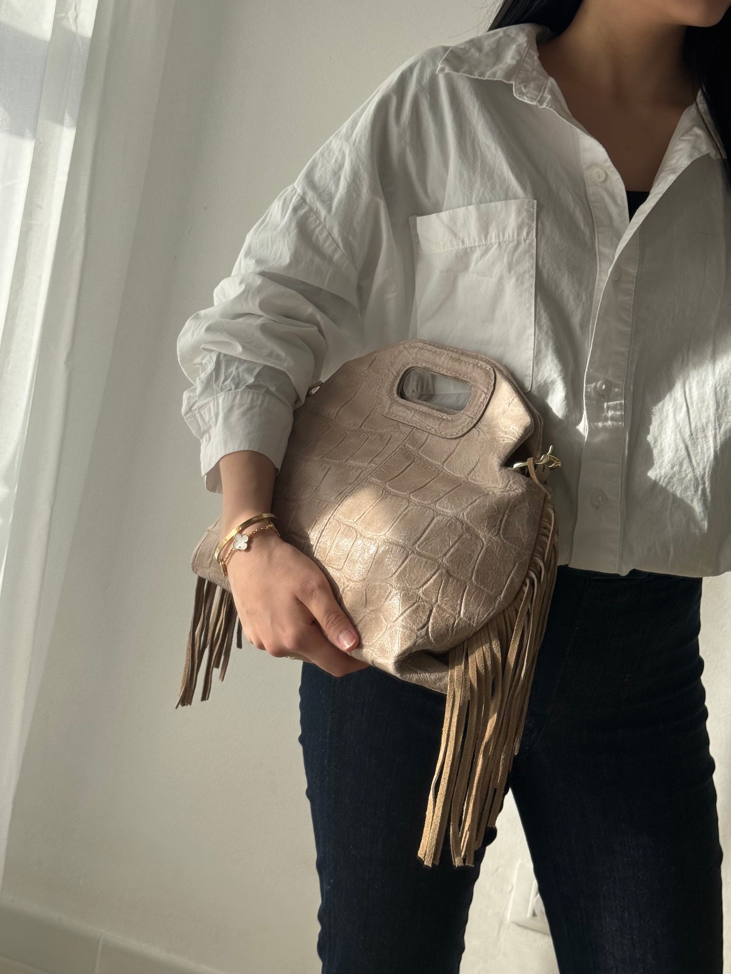 Borsa Ruby - misura grande, con tracolla lunga