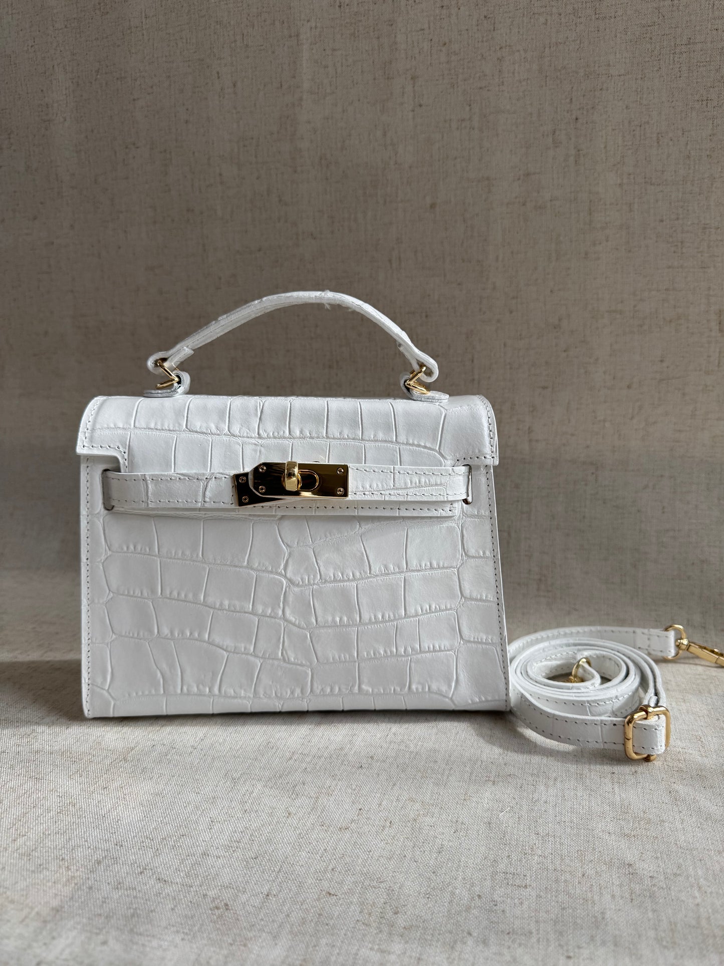 Borsa KELLY - misura media, con tracolla lunga