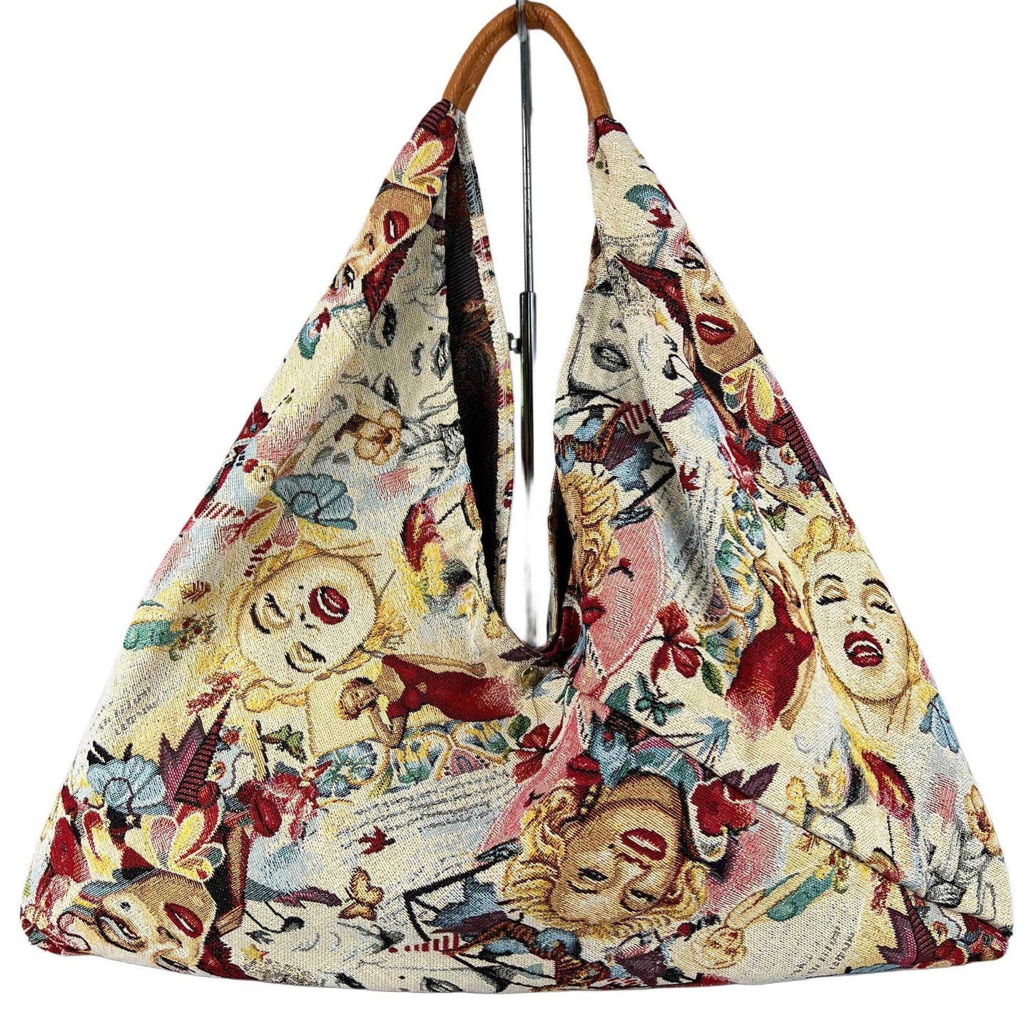 Maxi borsa a spalla Melissa - Cotone