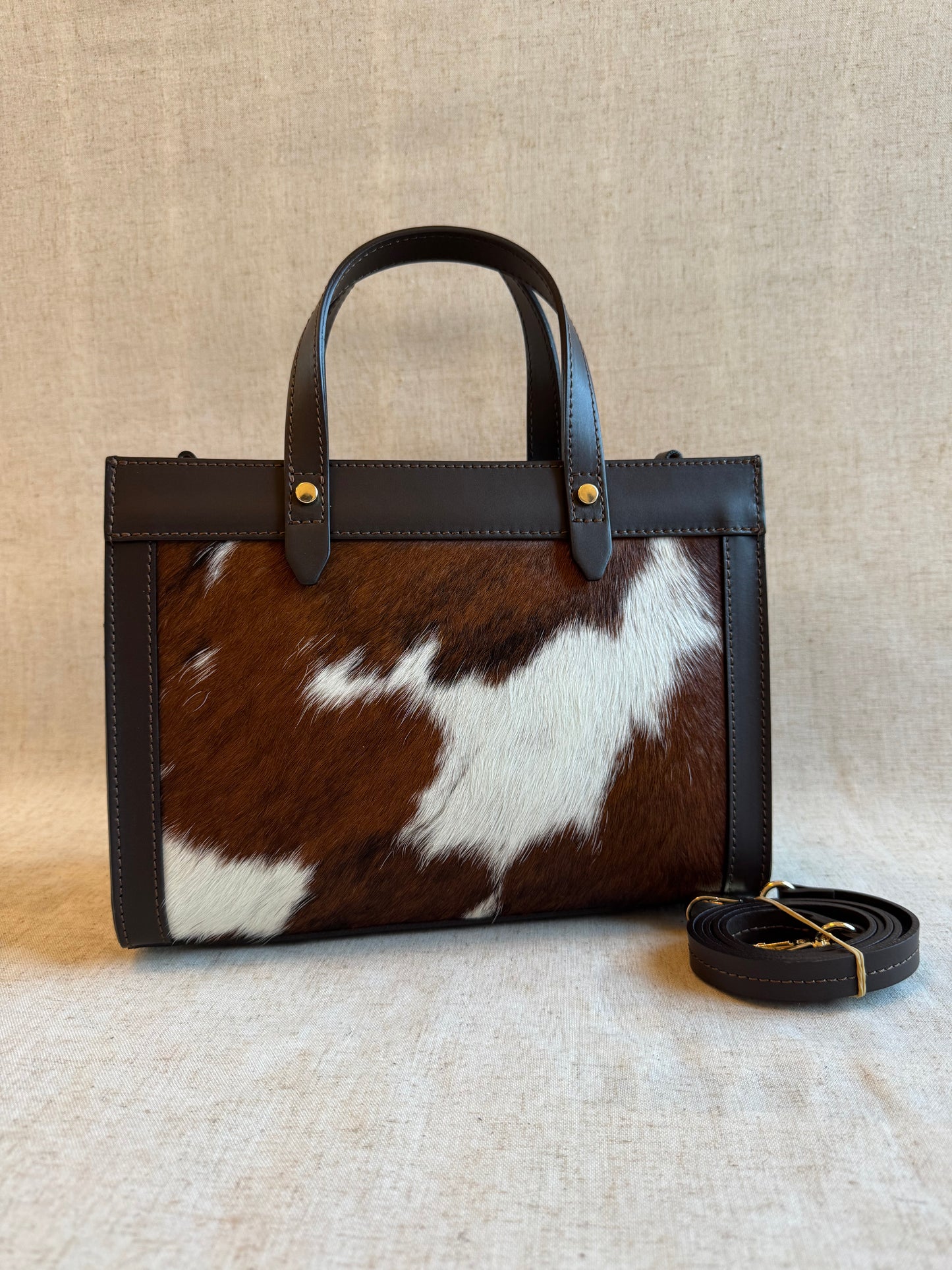 Borsa Aria - cavallino, con tracolla lunga