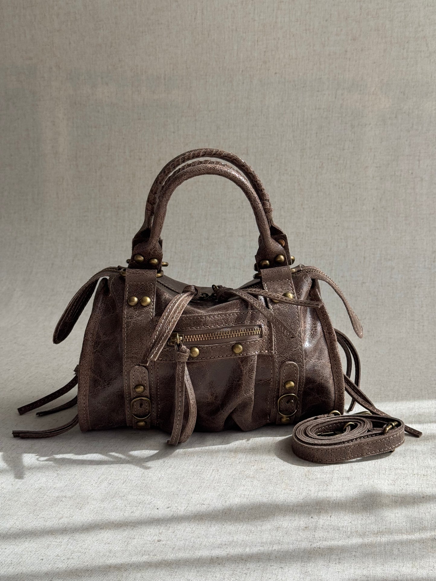 Borsa Metropoli - misura piccola, con tracolla lunga