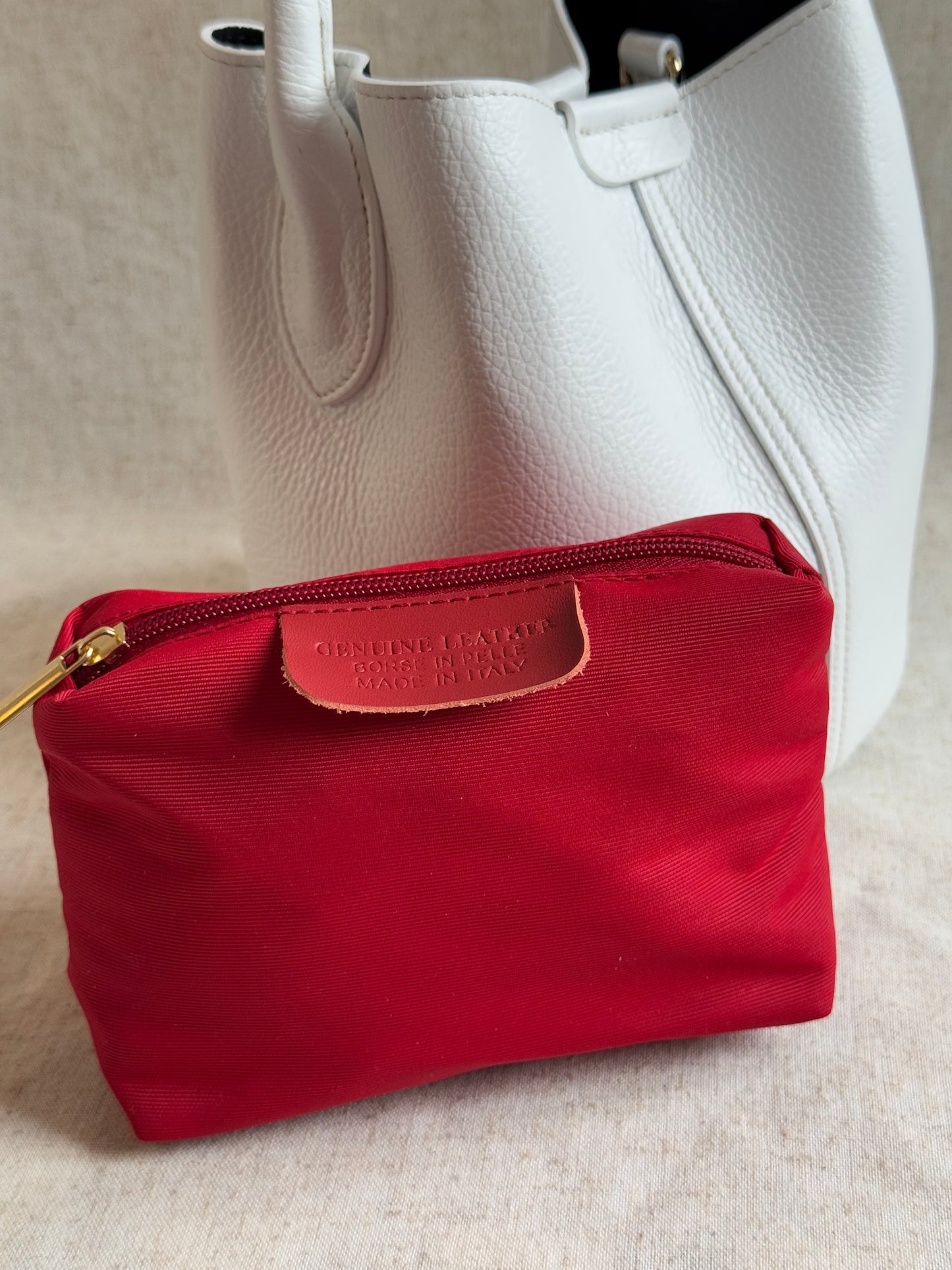Borsa secchiello Veronica - con tracolla lunga