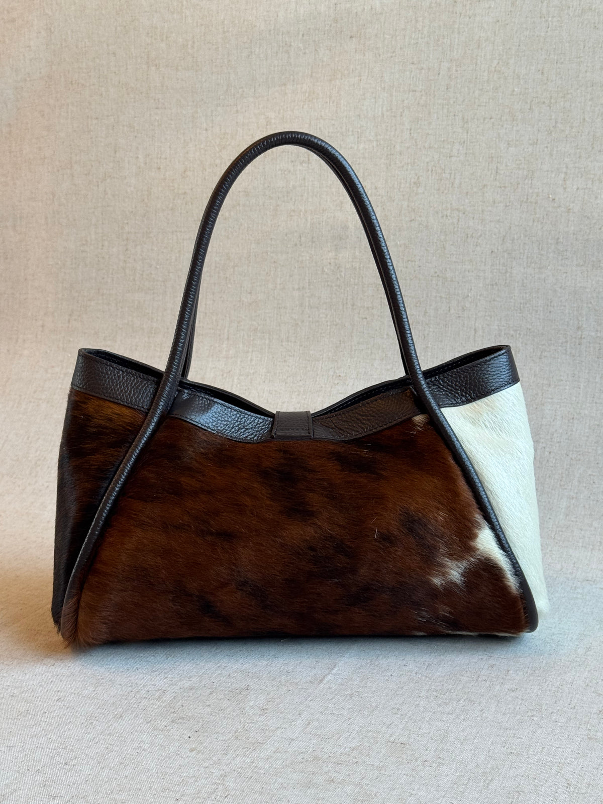 Borsa Carla - cavallino, con tracolla lunga
