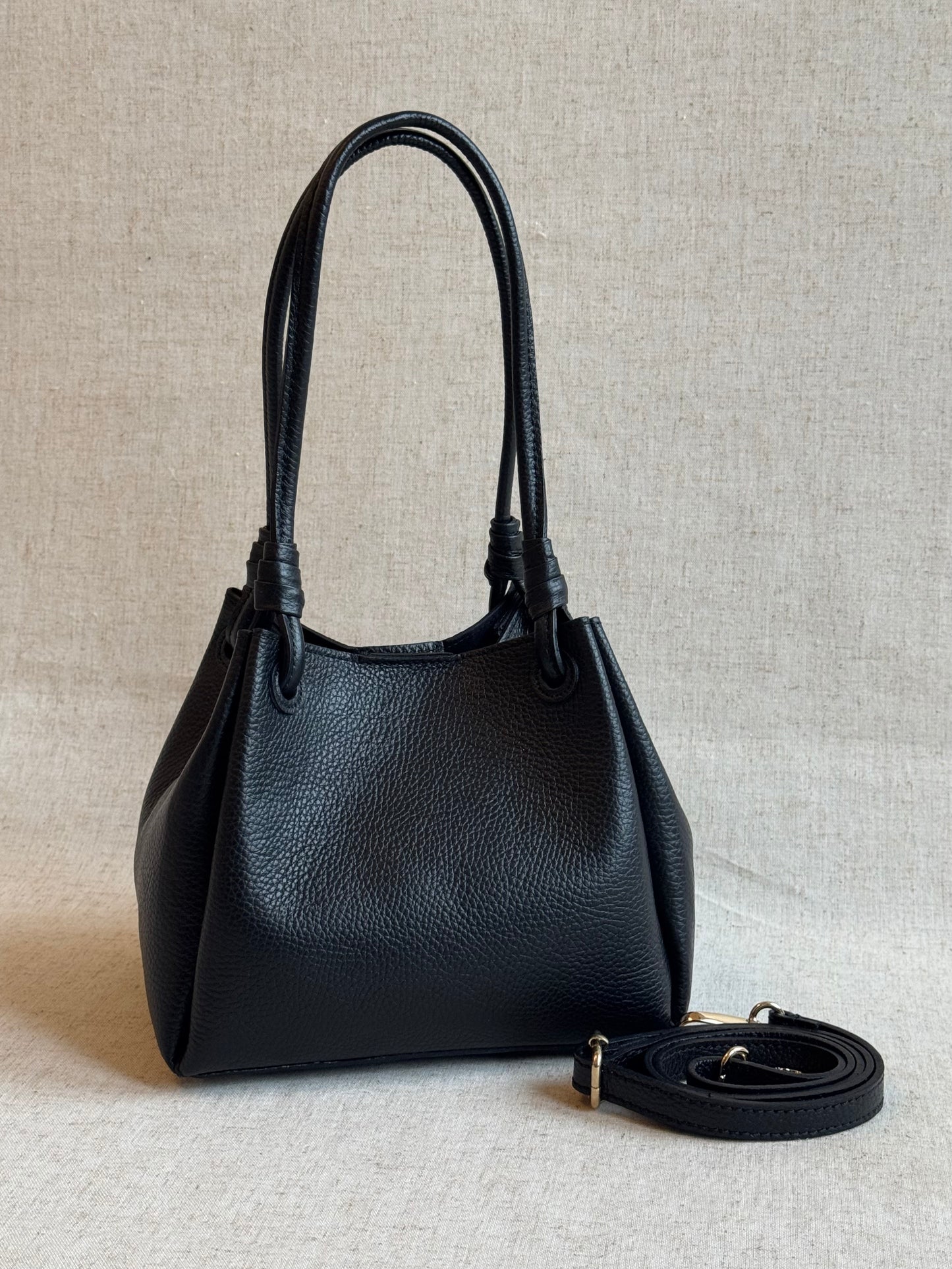 Borsa a spalla Cube - con tracolla lunga e pochette
