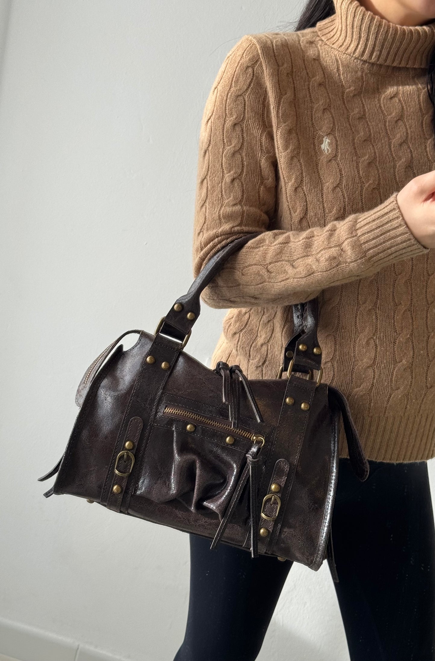 Borsa Metropoli - misura grande, con tracolla lunga