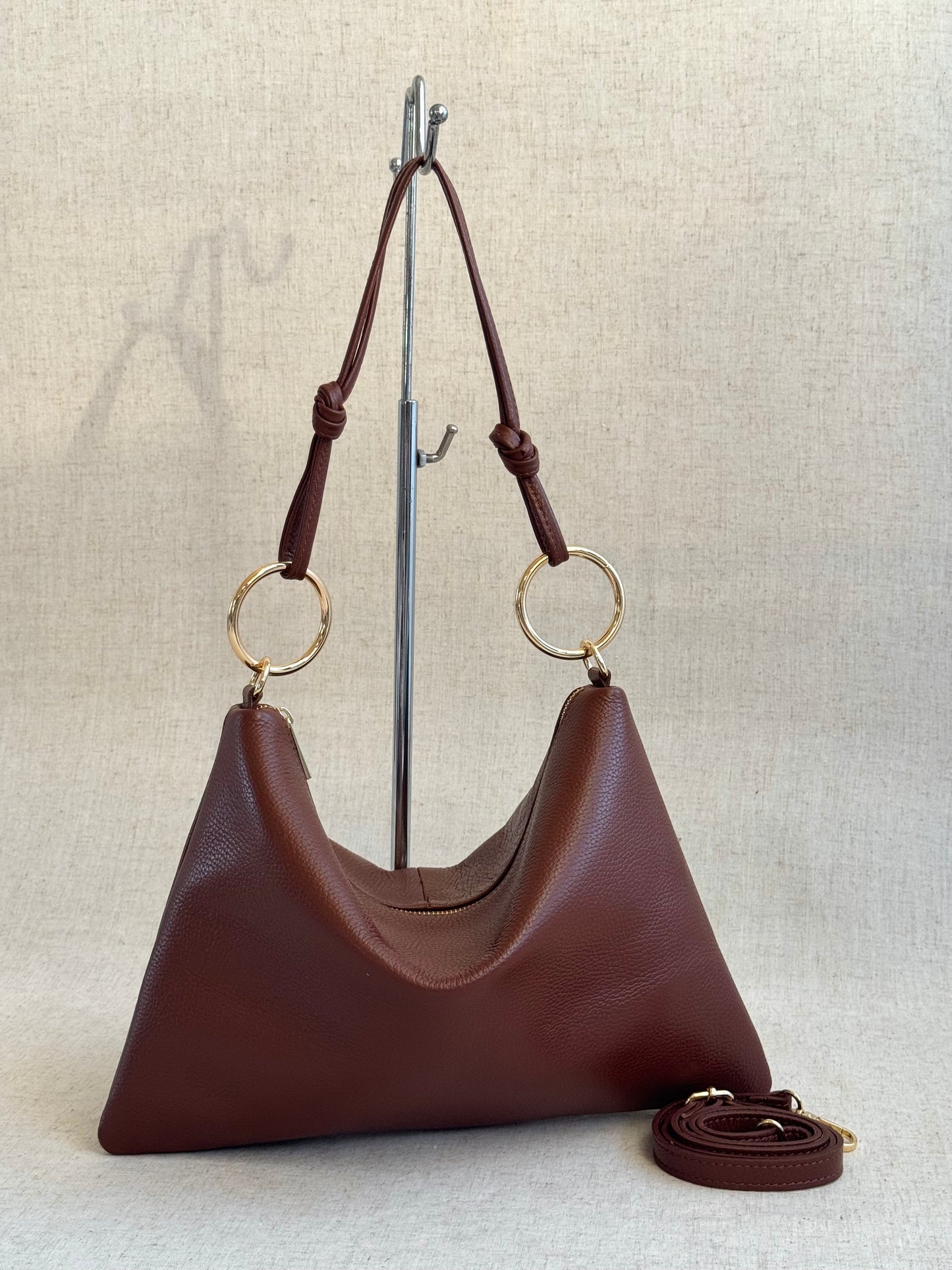 Borsa a spalla Agata - misura grande, con tracolla lunga