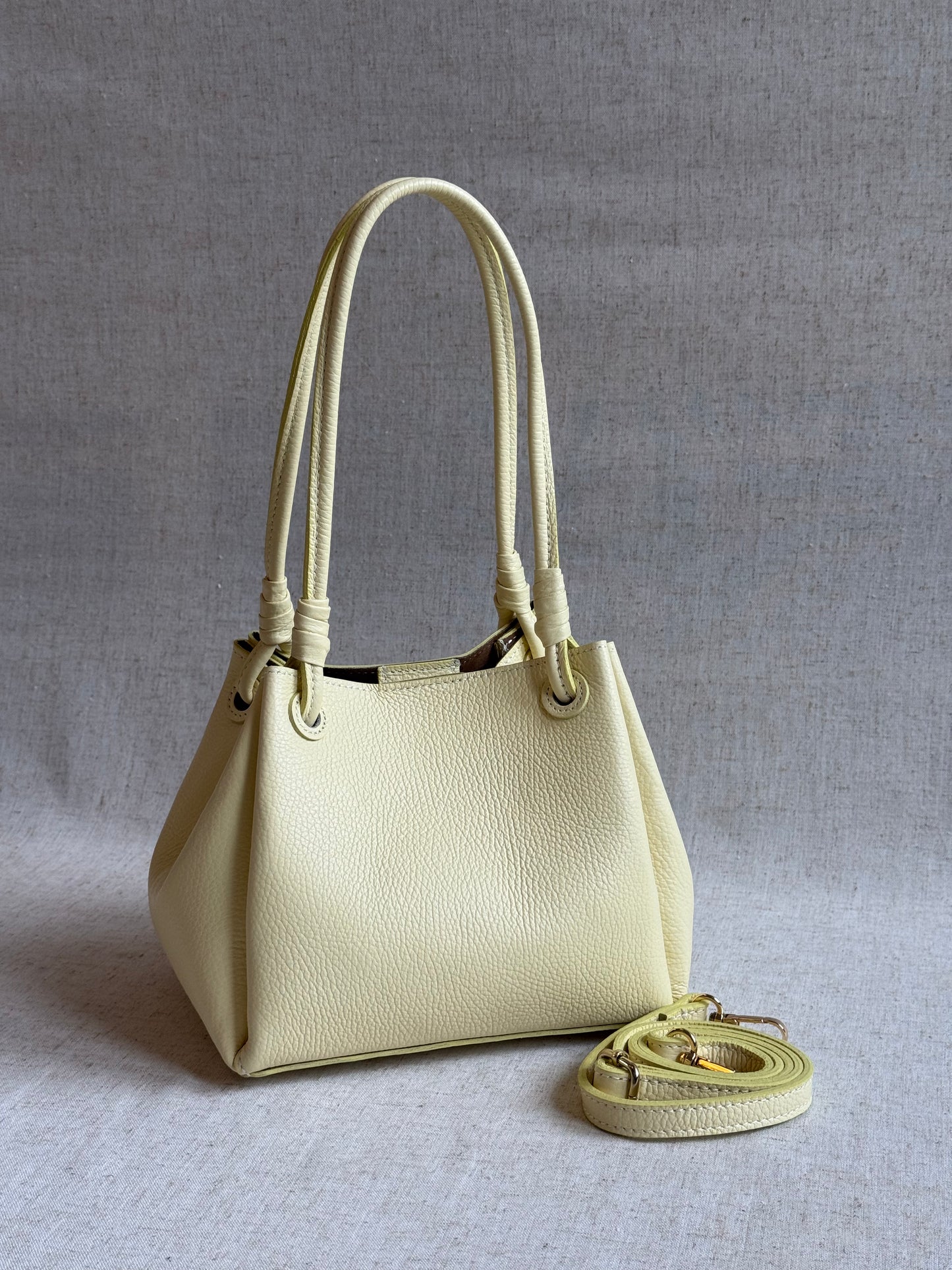 Borsa a spalla Cube - con tracolla lunga e pochette