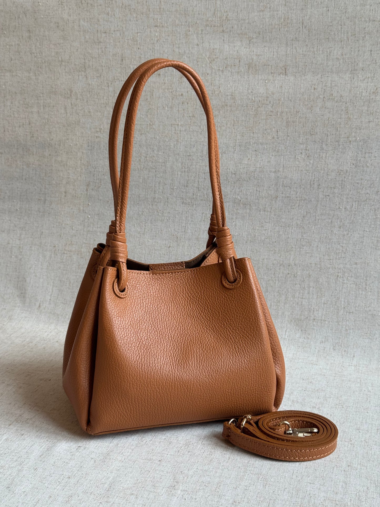 Borsa a spalla Cube - con tracolla lunga e pochette
