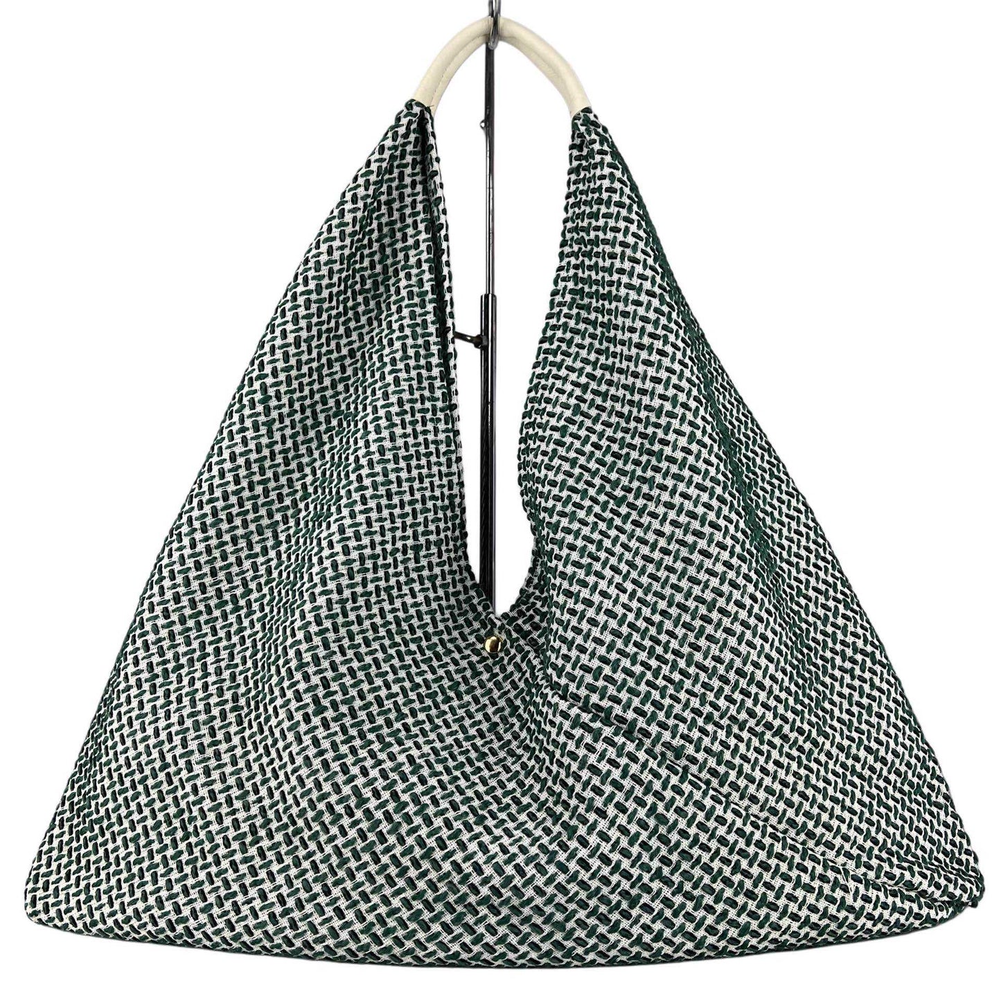 Maxi borsa a spalla Melissa in tessuto