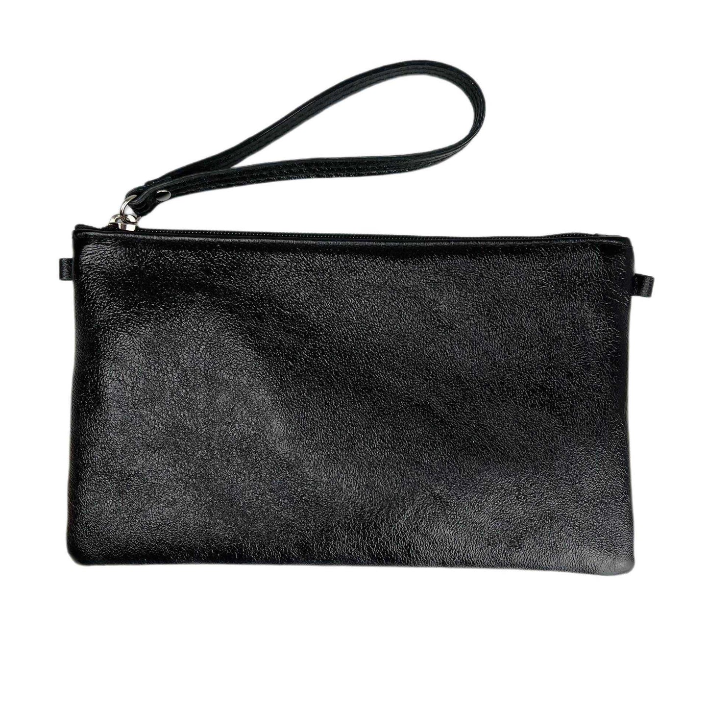 Pochette Chiara laminato - con tracolla lunga