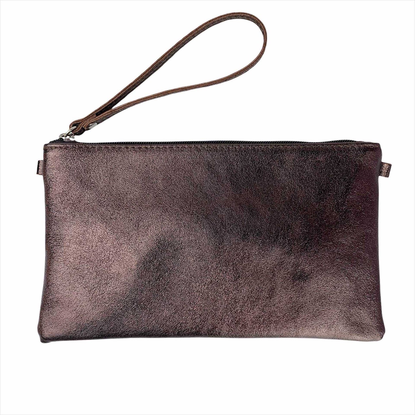 Pochette Chiara laminato - con tracolla lunga