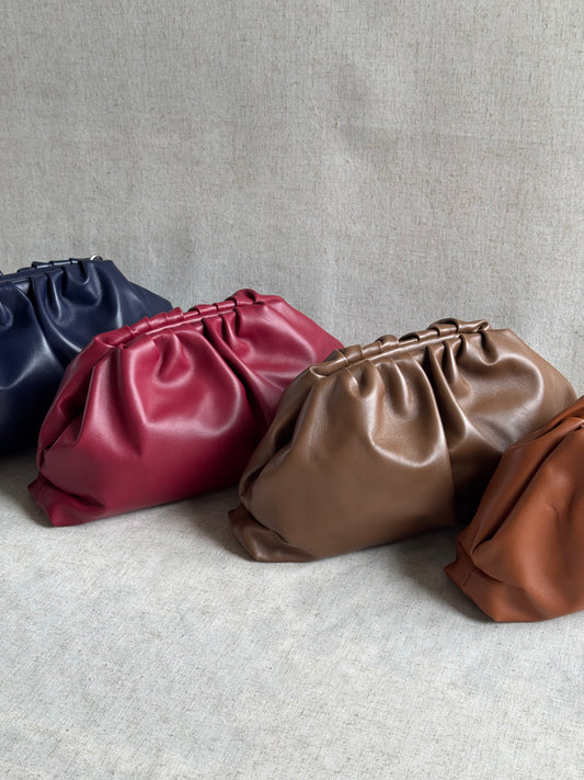 Pochette Claudia - misura grande, con tracolla lunga